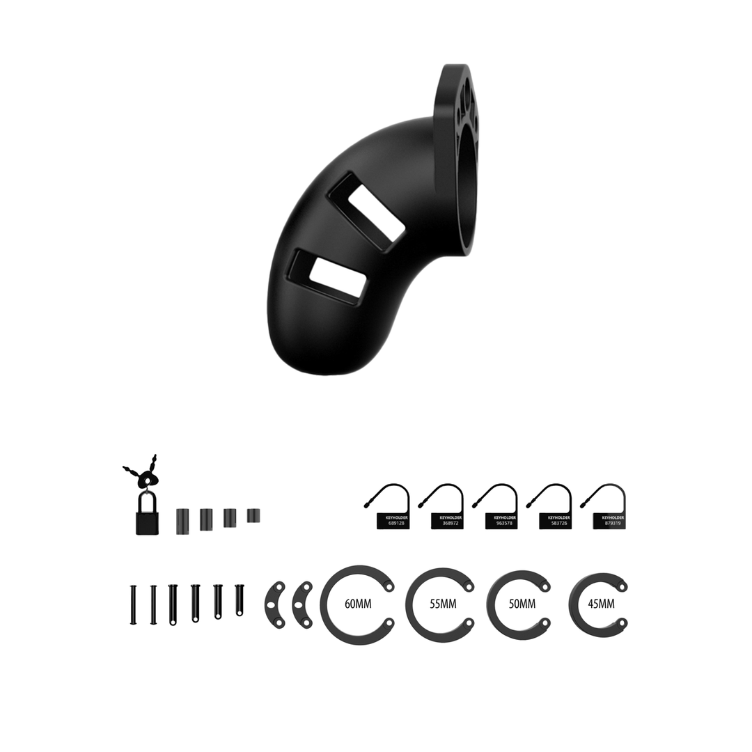 Model 20 Chastity Cock Cage - 3.5 / 9 cm - Afbeelding 4