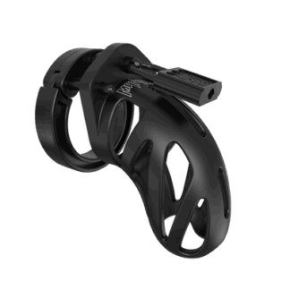 Model 24 - Chastity Cage - 3.5'' / 9 cm - Zwart