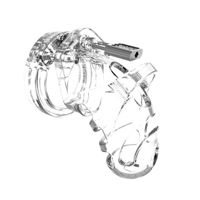 Model 25 - Chastity Cage - 3.5'' / 9 cm - Transparant