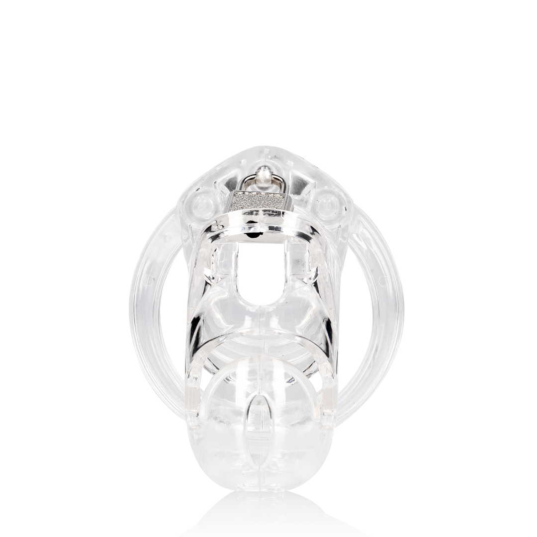 Model 25 - Chastity Cage - 3.5'' / 9 cm - Transparant - Afbeelding 3
