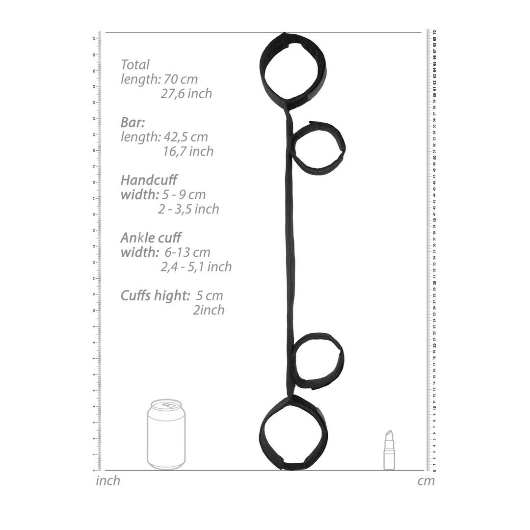 Spreader Bar met Hand- en Enkelboeien - Afbeelding 7