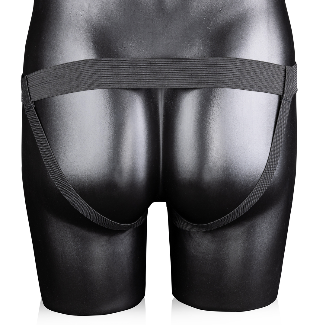 Glow in the Dark Twisted Hollow Strap-On - 8 / 20 cm - Neon Groen - Afbeelding 5