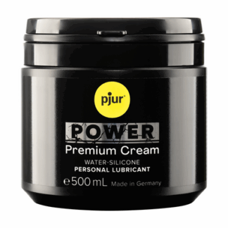 Power - Premium Cream Waterbased Lubricant - 17 fl oz / 500 ml