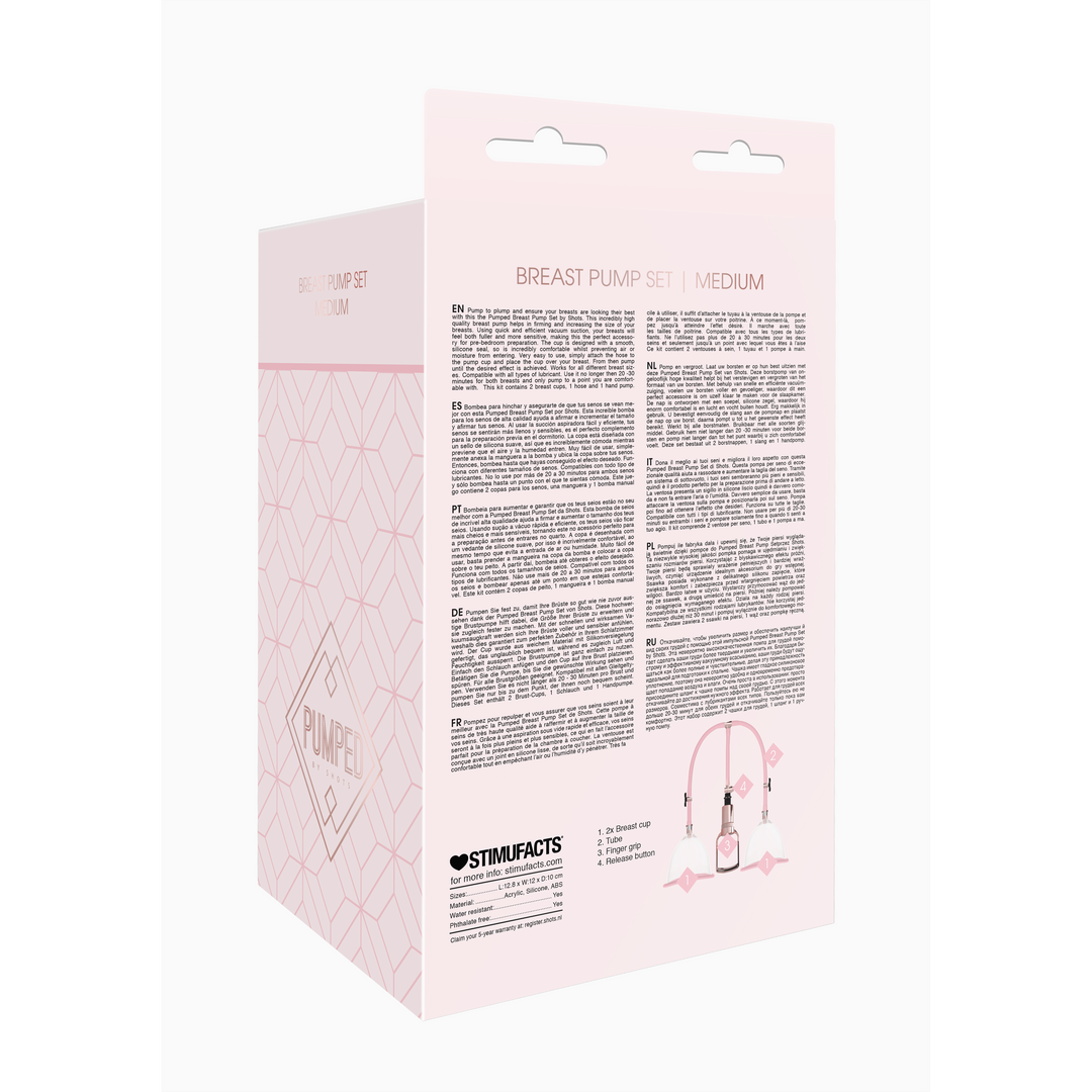 Borstkolf Set - Medium - Afbeelding 3