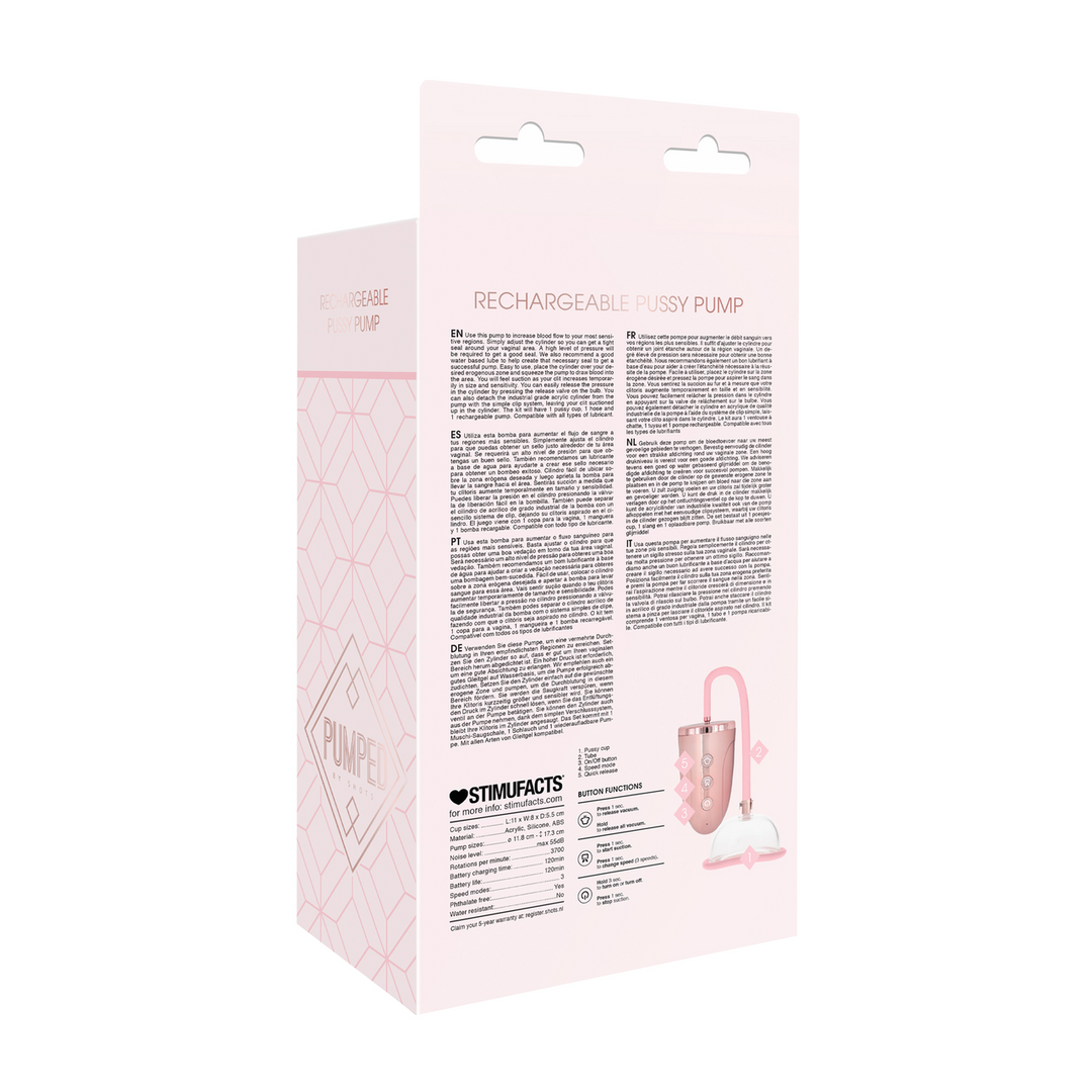 Oplaadbare Pussy Pump - Afbeelding 3