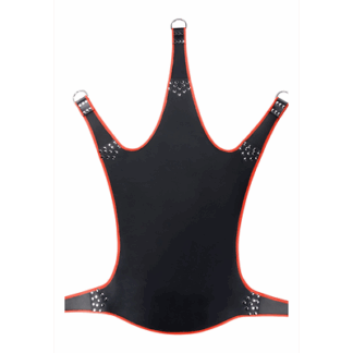 Leren Sling met Rode Bies 5 Punten