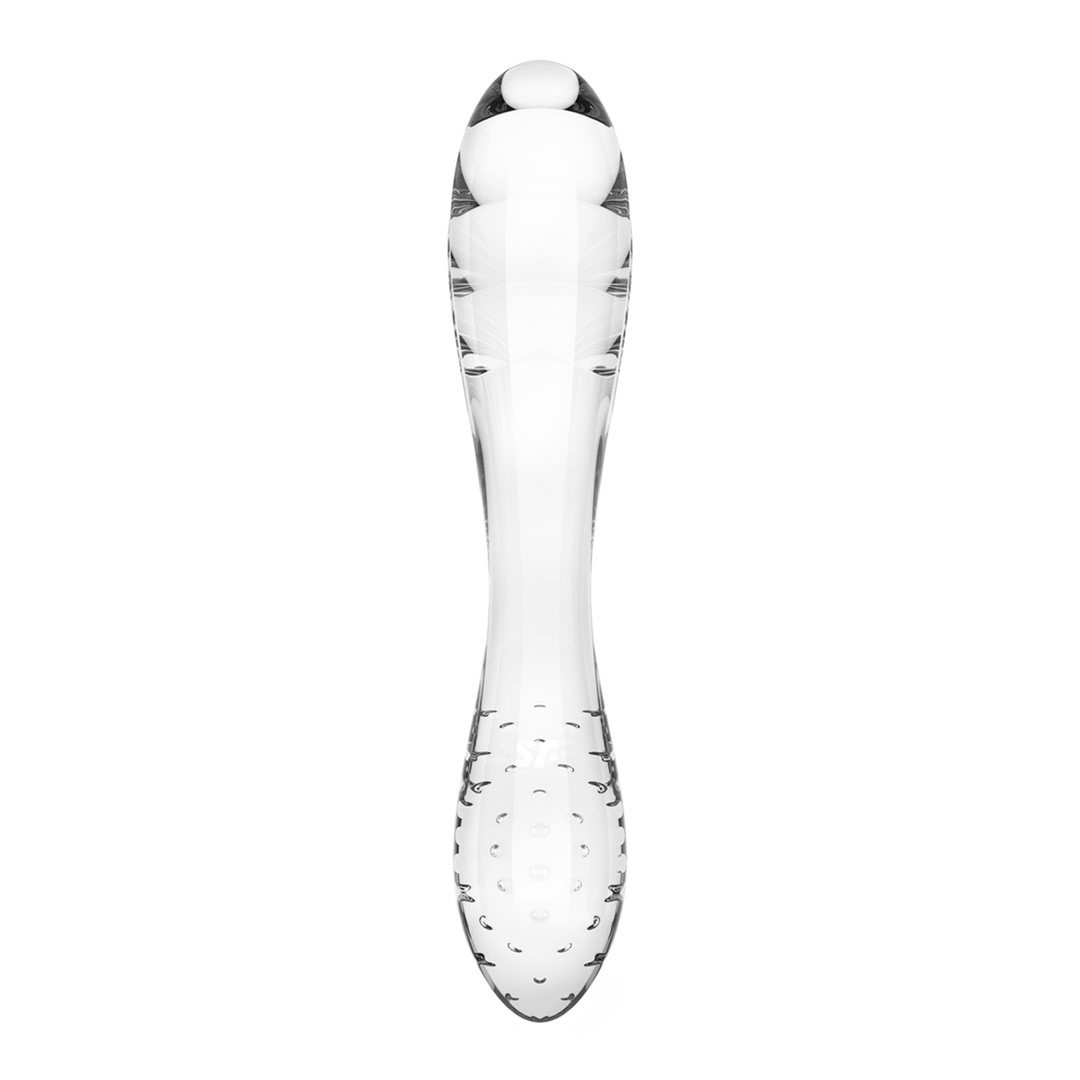 Dazzling Crystal 1 - Glas Dildo - Transparant - Afbeelding 3