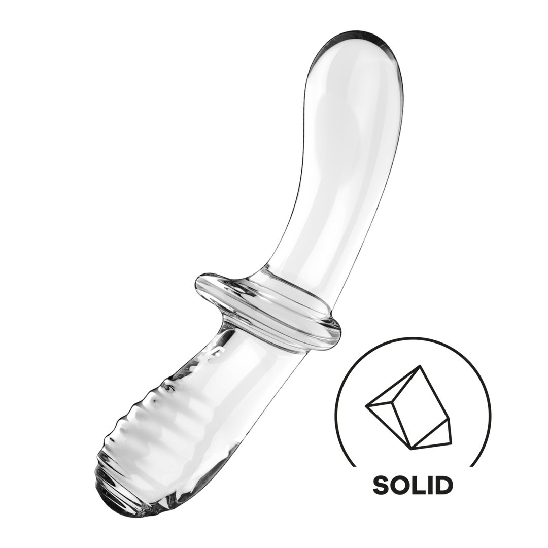 Dubbele Crystal - Glazen Dildo - Transparant - Afbeelding 6