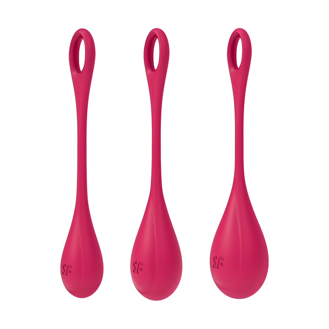 Yoni Power 1 - Kegel Ball Set - Rood - Afbeelding 6