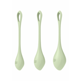 Yoni Power 2 - Kegel Balls Set - Lichtgroen