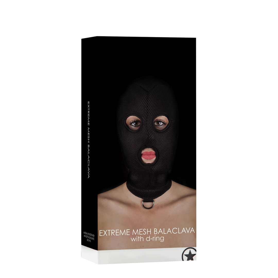 Extreme Mesh Balaclava met D-Ring - Afbeelding 2
