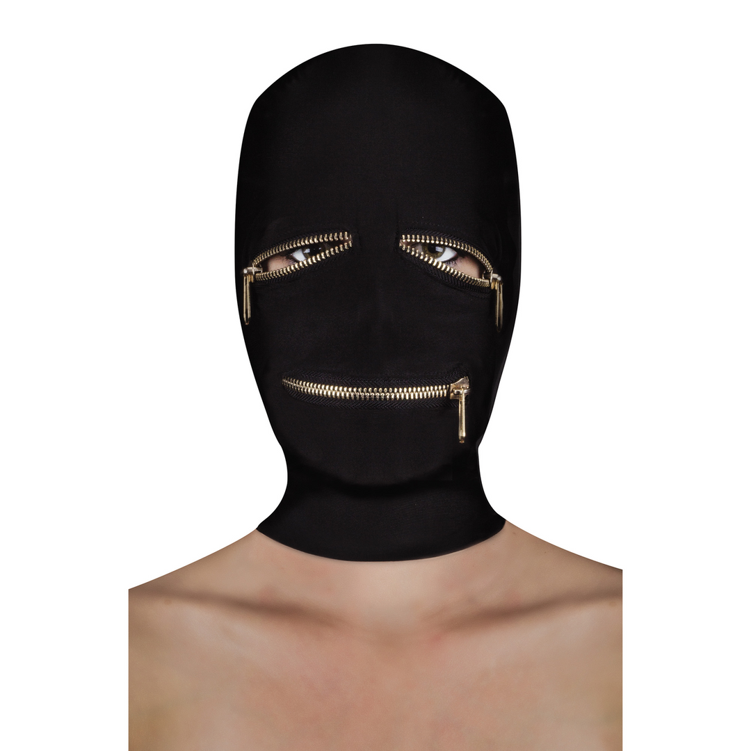 Extreme Zipper Mask met Oog en Mond Zipper - Afbeelding 4