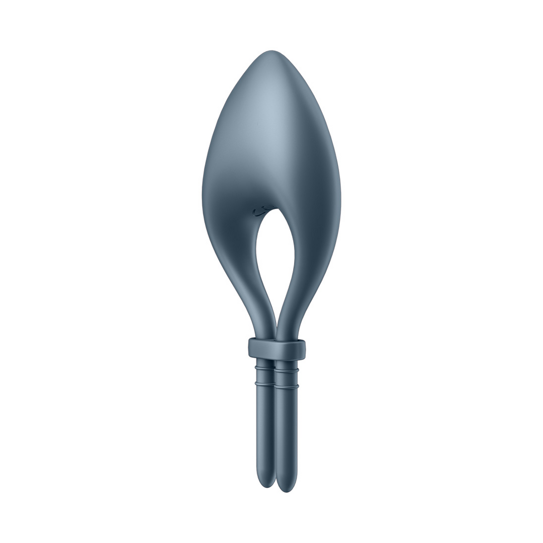 Bullseye - Vibrerende Cockring - Donkerblauw - Afbeelding 5