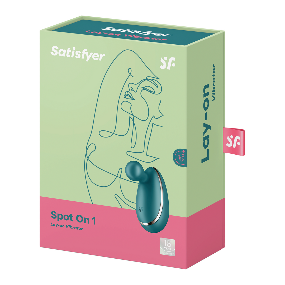 Spot On 1 - Lay-on Vibrator - Groen - Afbeelding 2