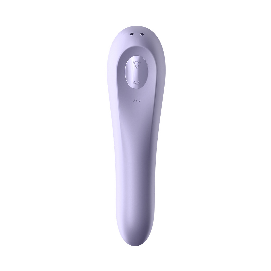 Dual Pleasure - Air Pulse Vibrator - Mauve - Afbeelding 4