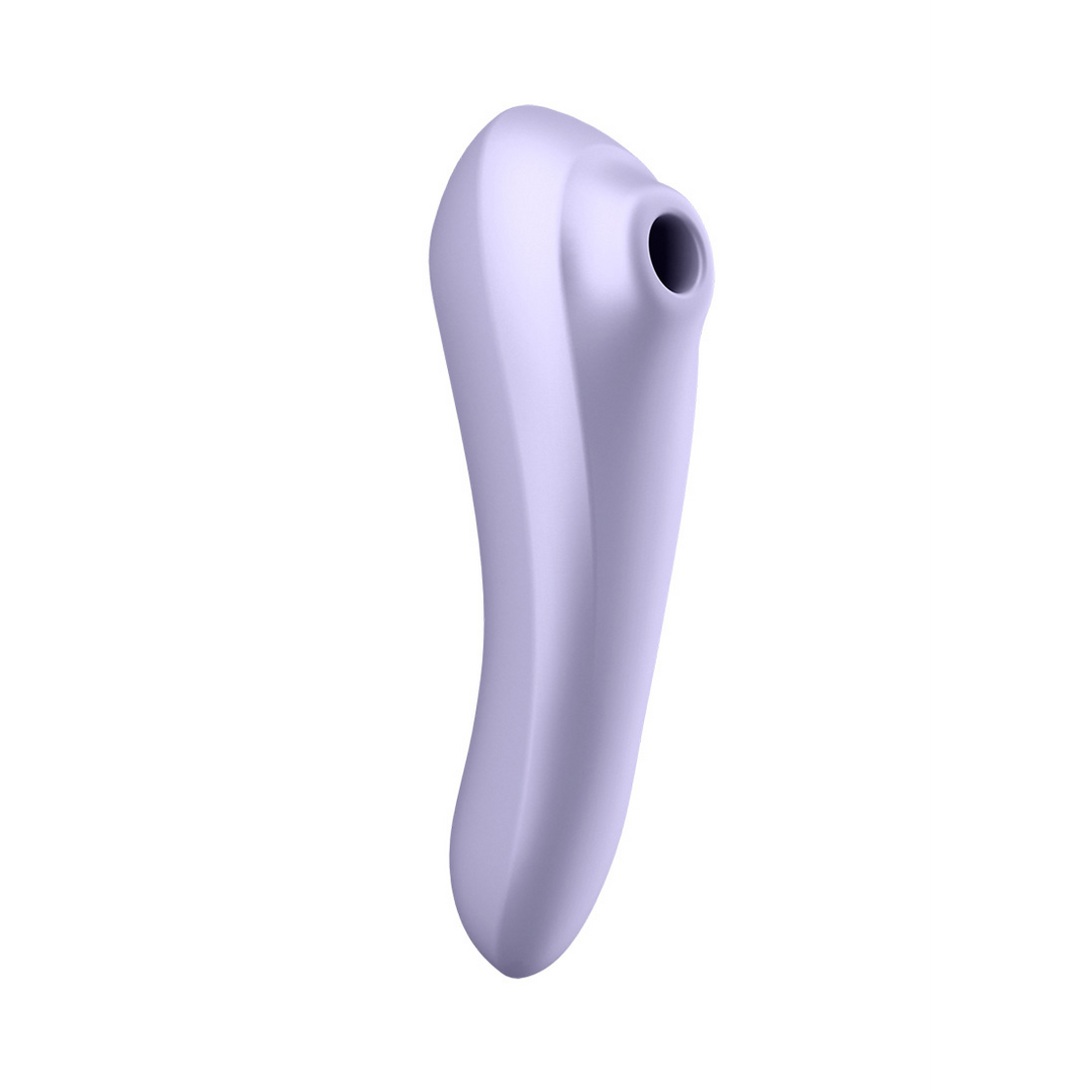 Dual Pleasure - Air Pulse Vibrator - Mauve - Afbeelding 6