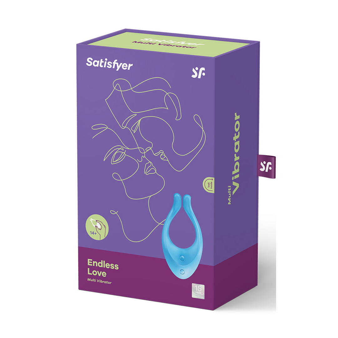 Endless Love - Multi Vibrator - Lichtblauw - Afbeelding 2