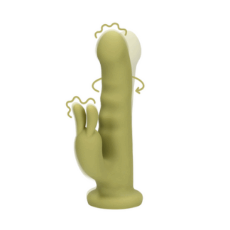 Ultra zachte silicone roterende rabbit vibrator