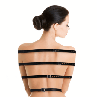 Volledige Lichaams Bondage Riemen - Zwart