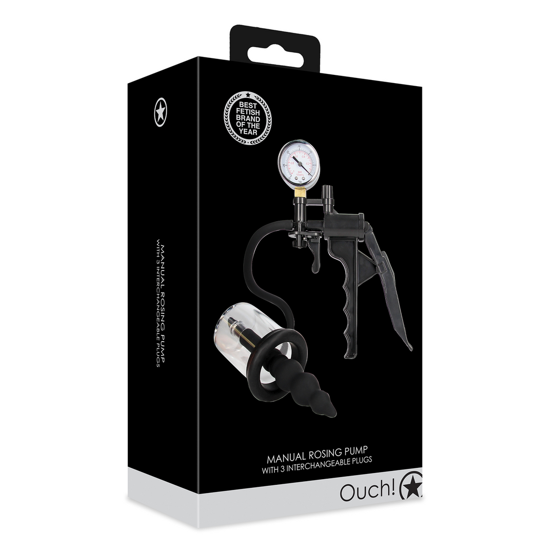 Handmatige Rosingpomp - Zwart - Afbeelding 2