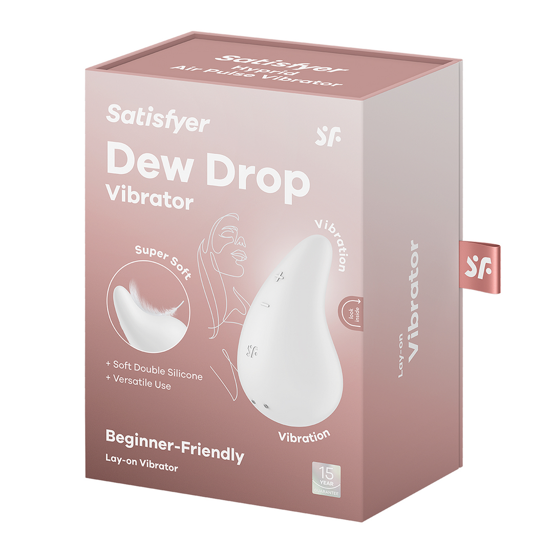 Dew Drop - Lay-on Vibrator - Wit - Afbeelding 2