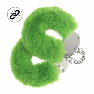 Zware Fluffy Handboeien - Groen