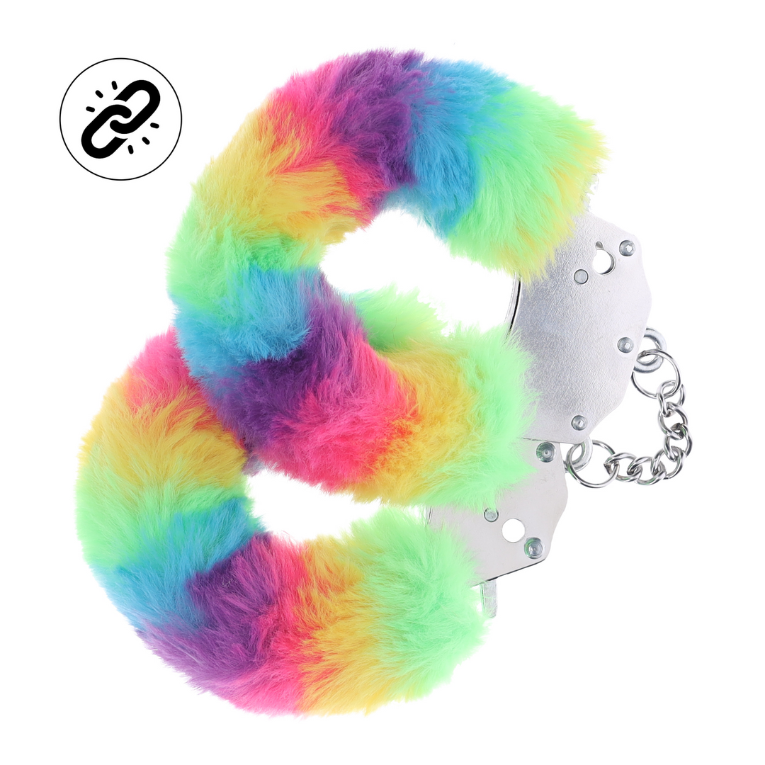 Zware Fluffy Handboeien - Multicolor 1 - Afbeelding 3