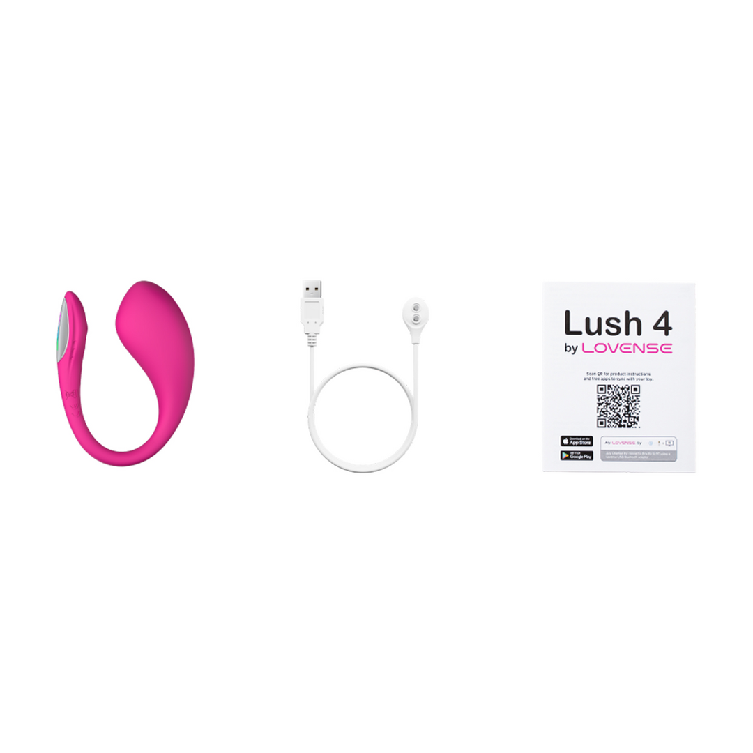 Lush 4 - Krachtige App-gestuurde Draagbare G-spot Ei Vibrator - Roze - Afbeelding 6