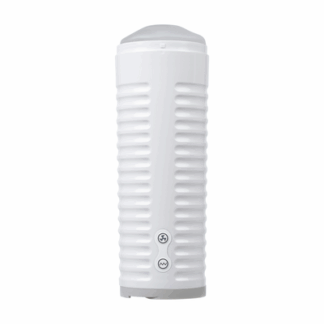 Max 2 - Bluetooth App-gestuurde Mannenmasturbator - Wit