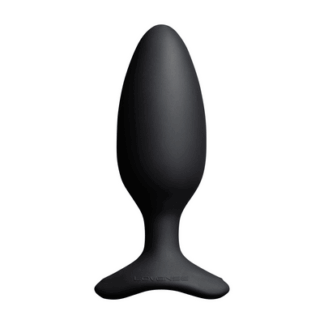 Hush 2 - App-bestuurde Vibrerende Buttplug - 1,75 / 4,4 cm - Zwart