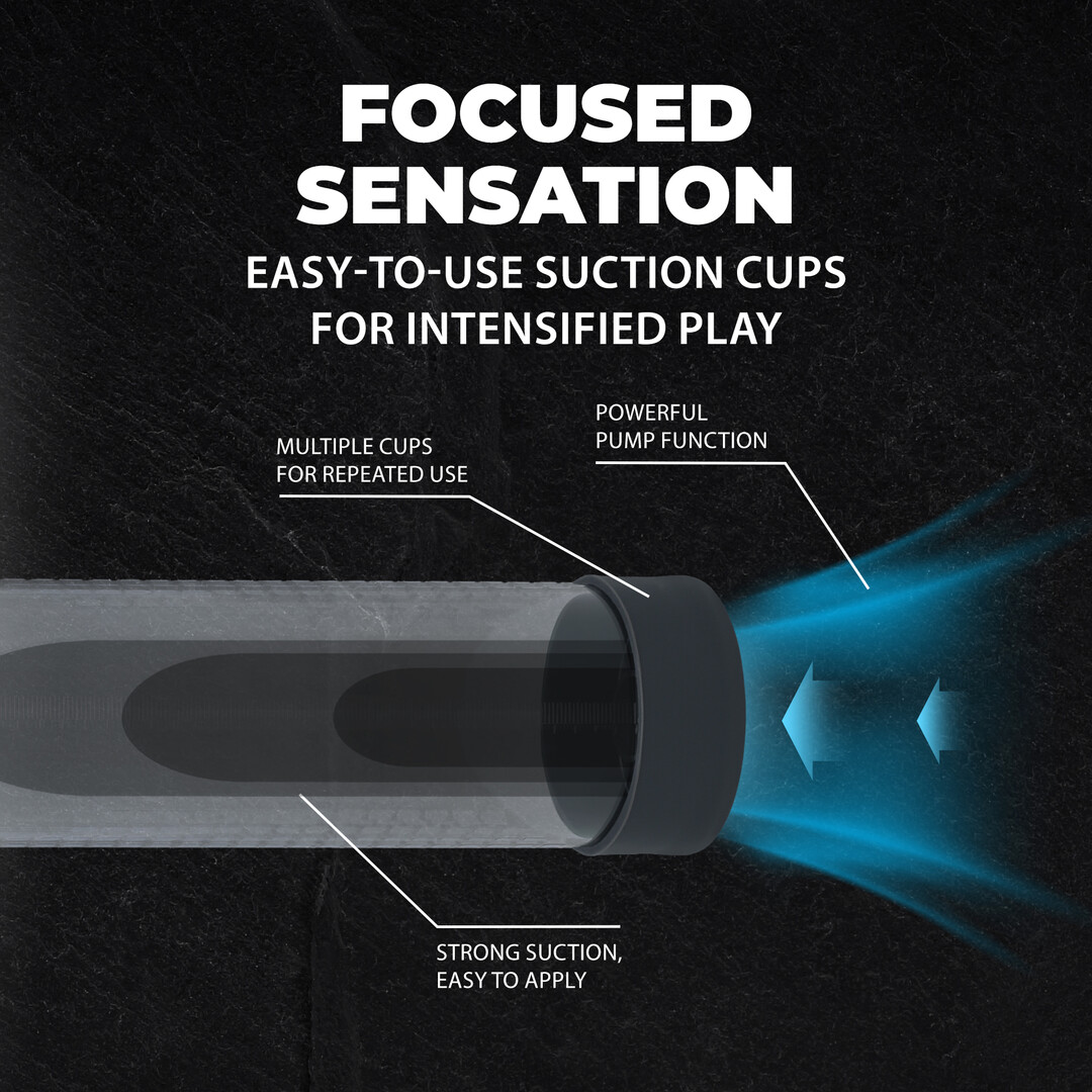 HyperPump - Oplaadbare Penis Pomp - Gun Metal - Afbeelding 4