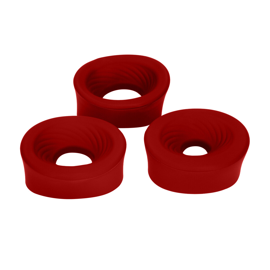 CyberPulse - Automatische Waterdichte Penis Pomp - Metallic Rood - Afbeelding 3