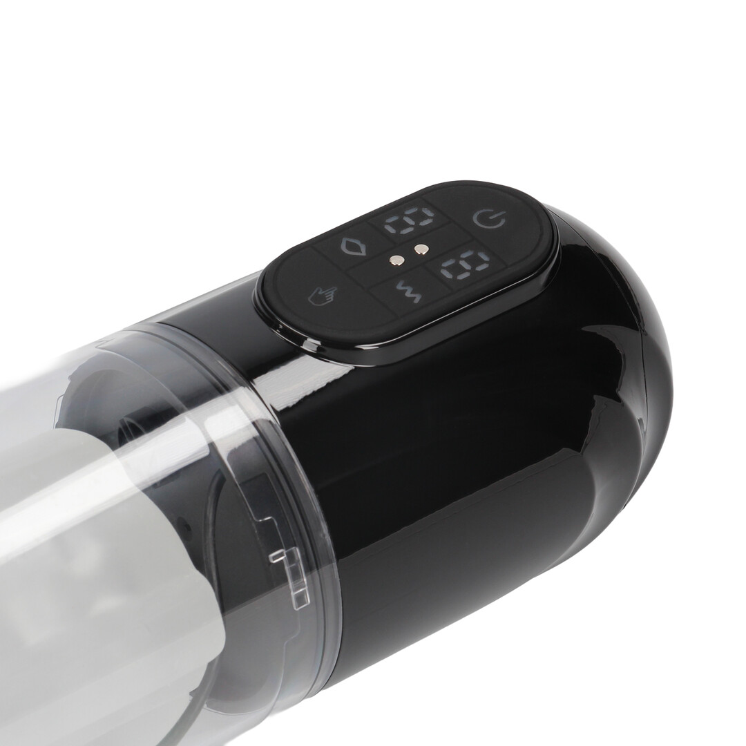 TechnoThrust - Automatische Waterdichte Masturbator Pomp - Zwart - Afbeelding 7