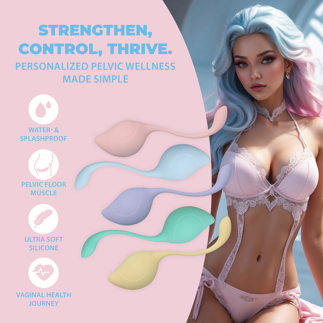 Beckenbodentrainingsset - Multicolor - Afbeelding 5