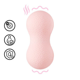 Vibrerende en verwarmende massager - Roze