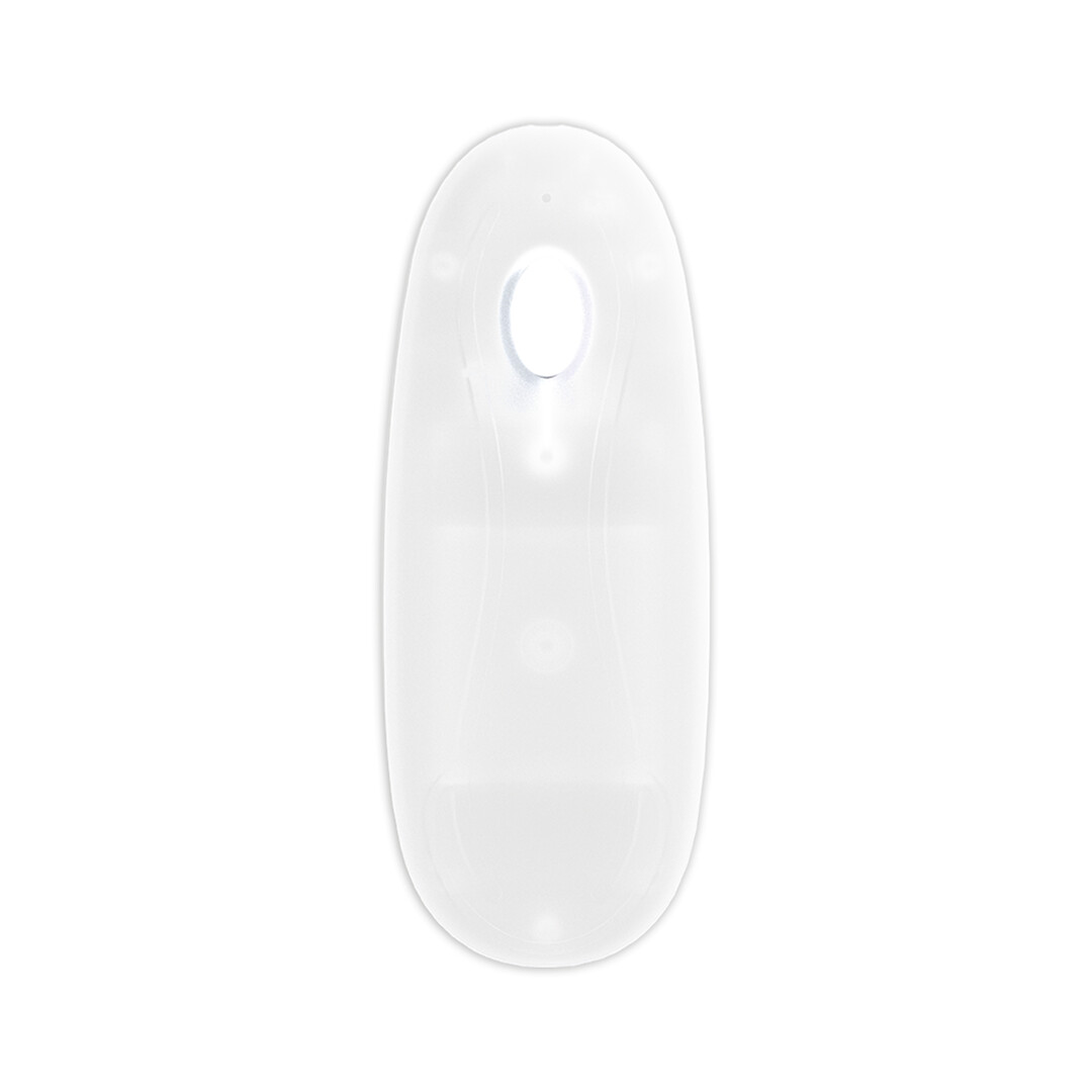 LED Vibrerende Rechte Penis - 6 / 15 cm - Transparant - Afbeelding 5