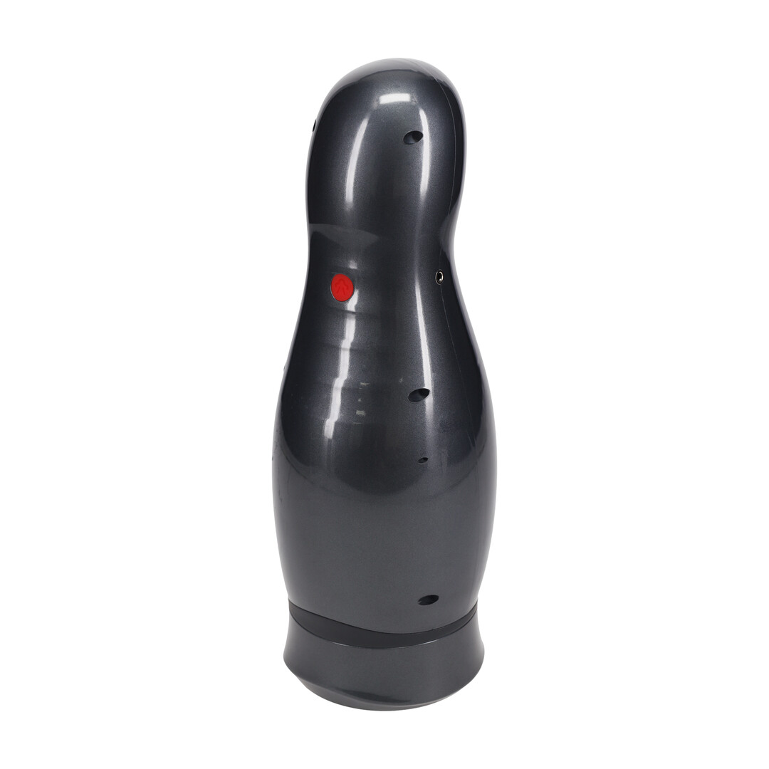 Virtuo - Suction and Vibration Masturbator Pump with Phone Attachment - Gun Metal - Afbeelding 5