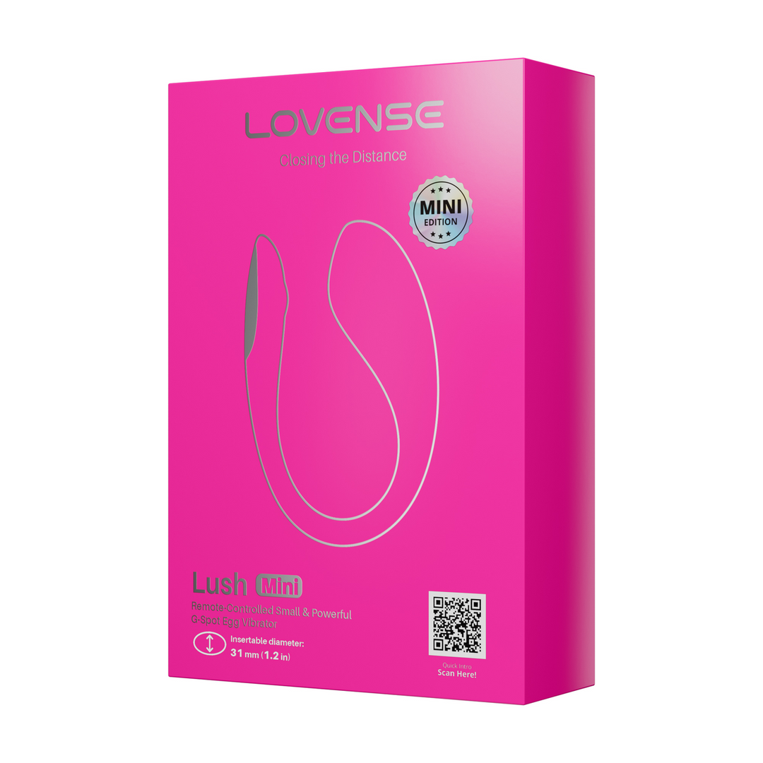 Lush Mini - Krachtige Afstandsbediende Draagbare G-Spot Ei Vibrator - Roze - Afbeelding 2