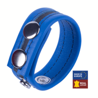 Tippy - Leren Cockring - Blauw