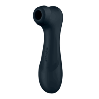 Pro 2 Generatie 3 - Double Air Pulse Vibrator - Liquid Air - Zwart