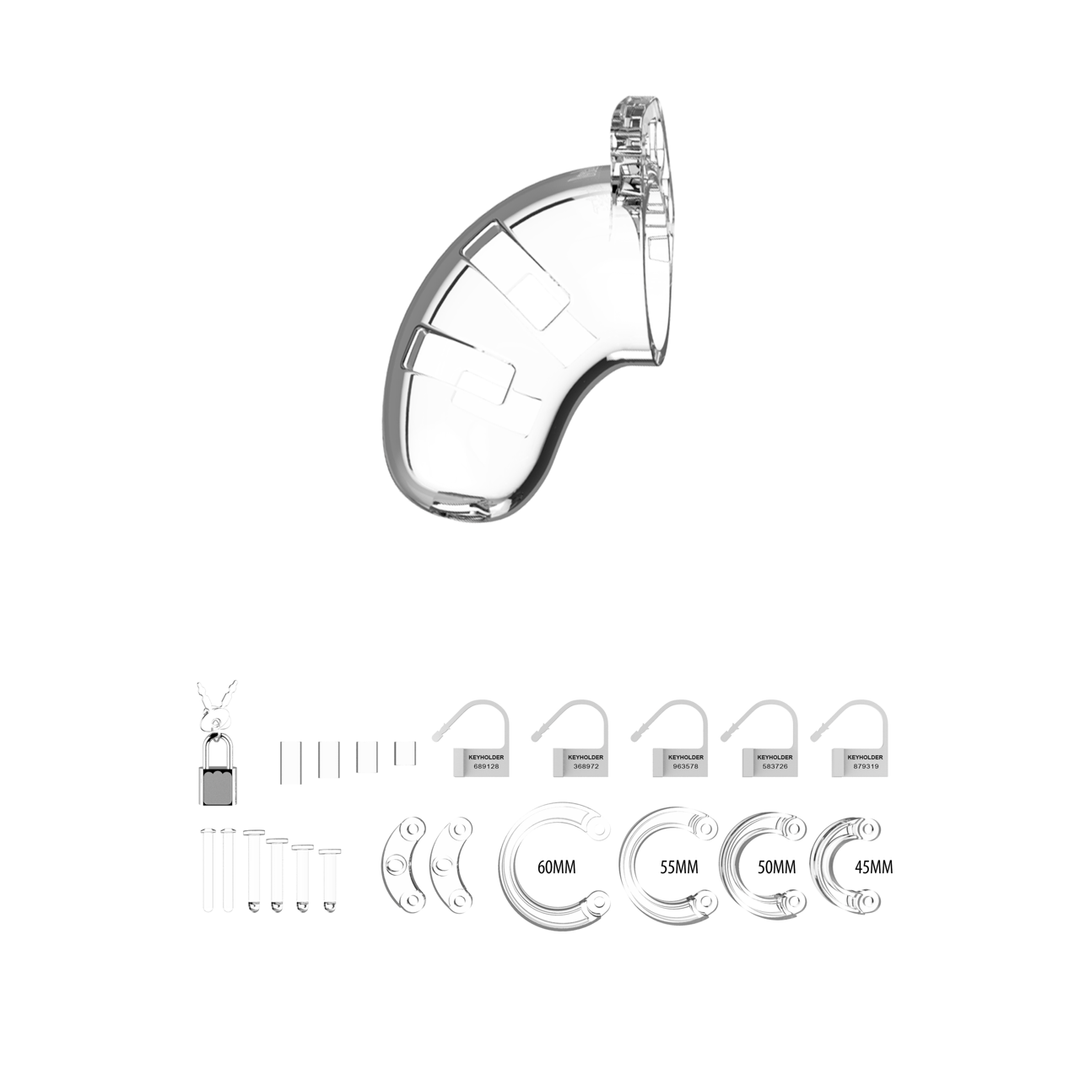 Model 13 Chastity Cock Cage - 2,5 / 6,5 cm - Afbeelding 4