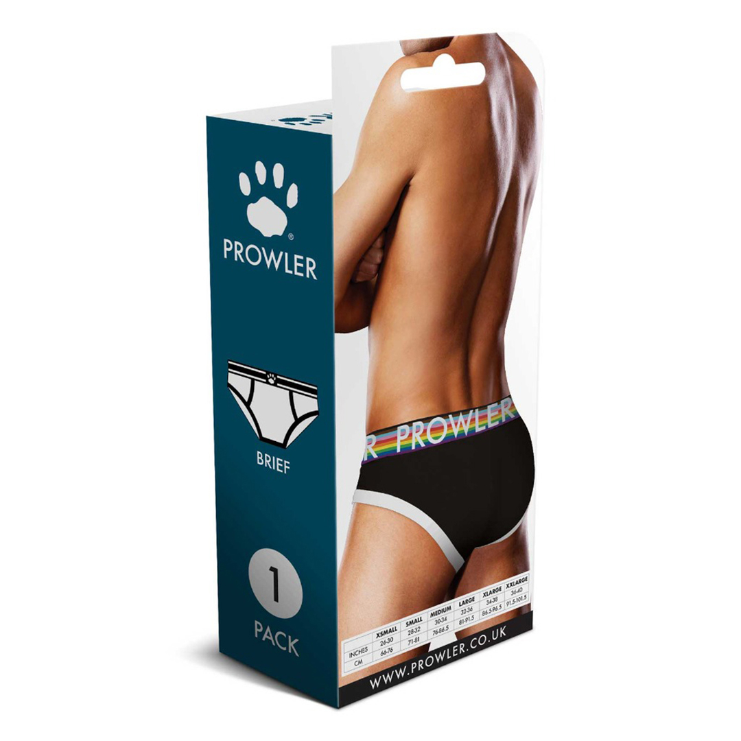 Oversized Paw Brief - S - Zwart - Afbeelding 3
