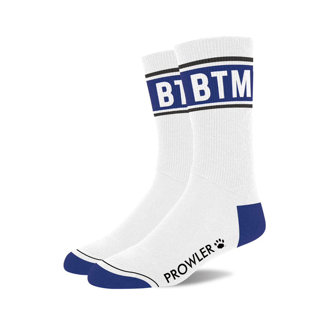 Btm Sokken - Wit/Blauw - Afbeelding 2