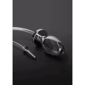 Fire Hose Penis Plug met Butt Plug