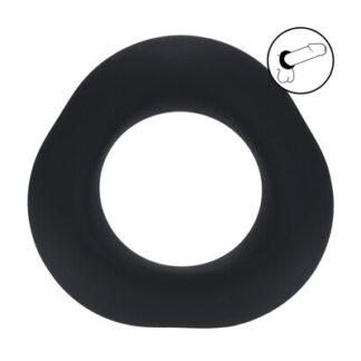 Ergo Liquid Silicone Cockring - Zwart