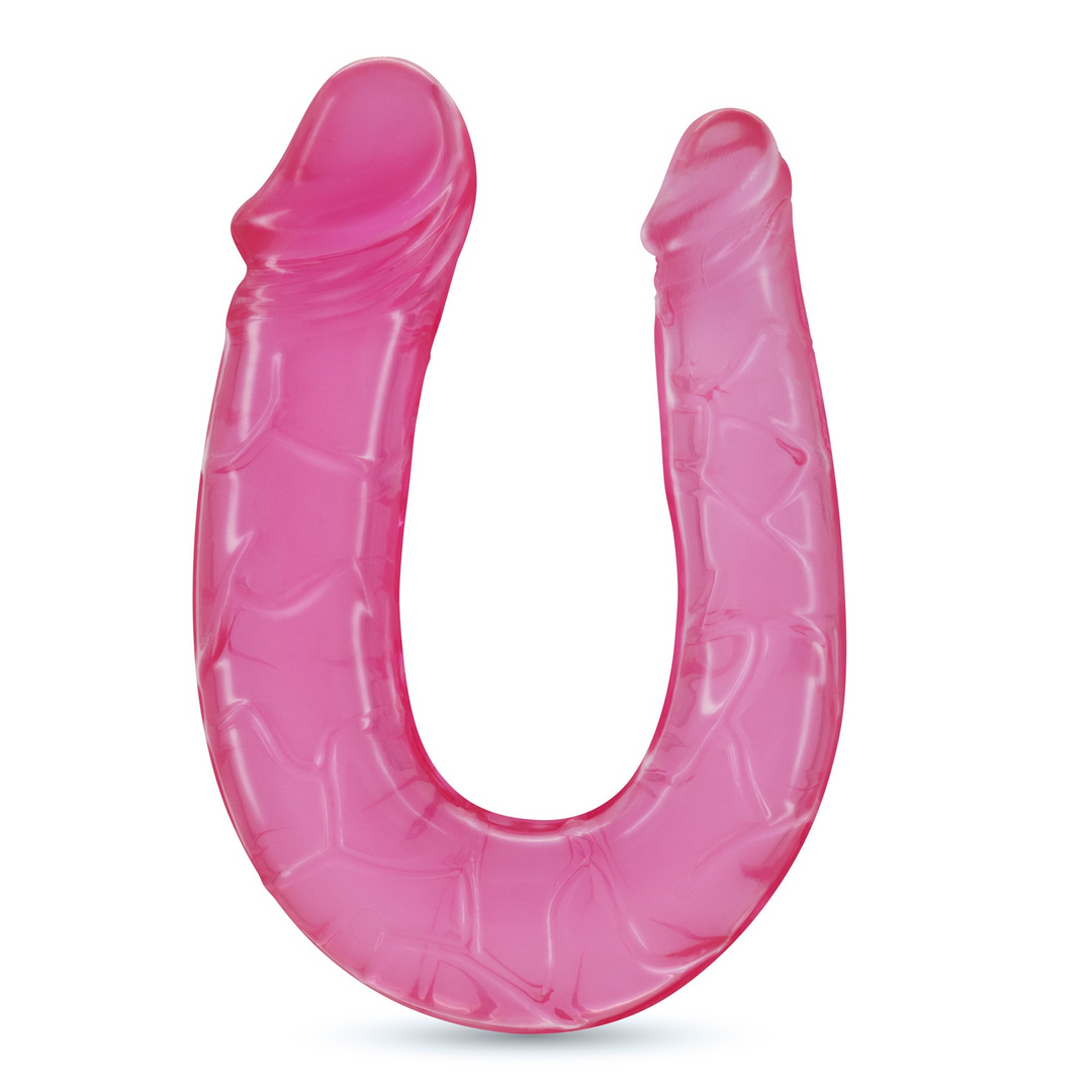 Dubbele Probleem - Dubbele Dildo - 10,6 / 27 cm - Roze - Afbeelding 6