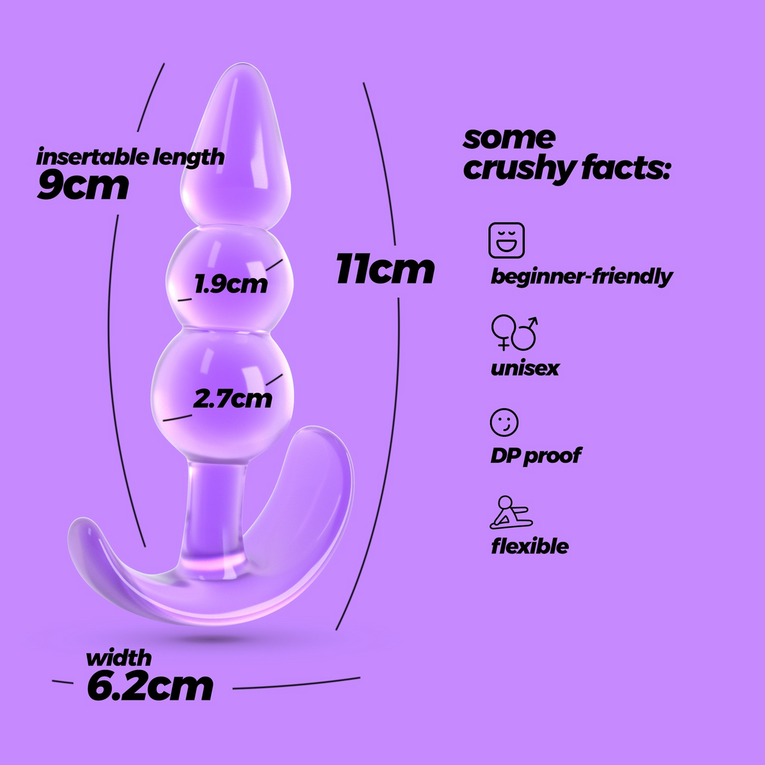 De Plunger - Anale Plug - Lila - Afbeelding 6