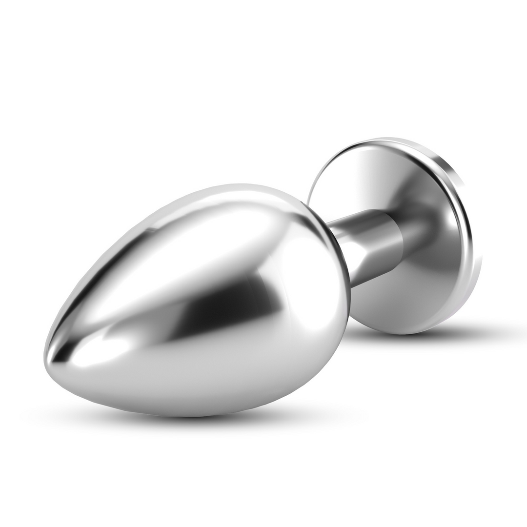 Bijou - Anale Jewel Plug - Groot - Doorzichtig - Afbeelding 3