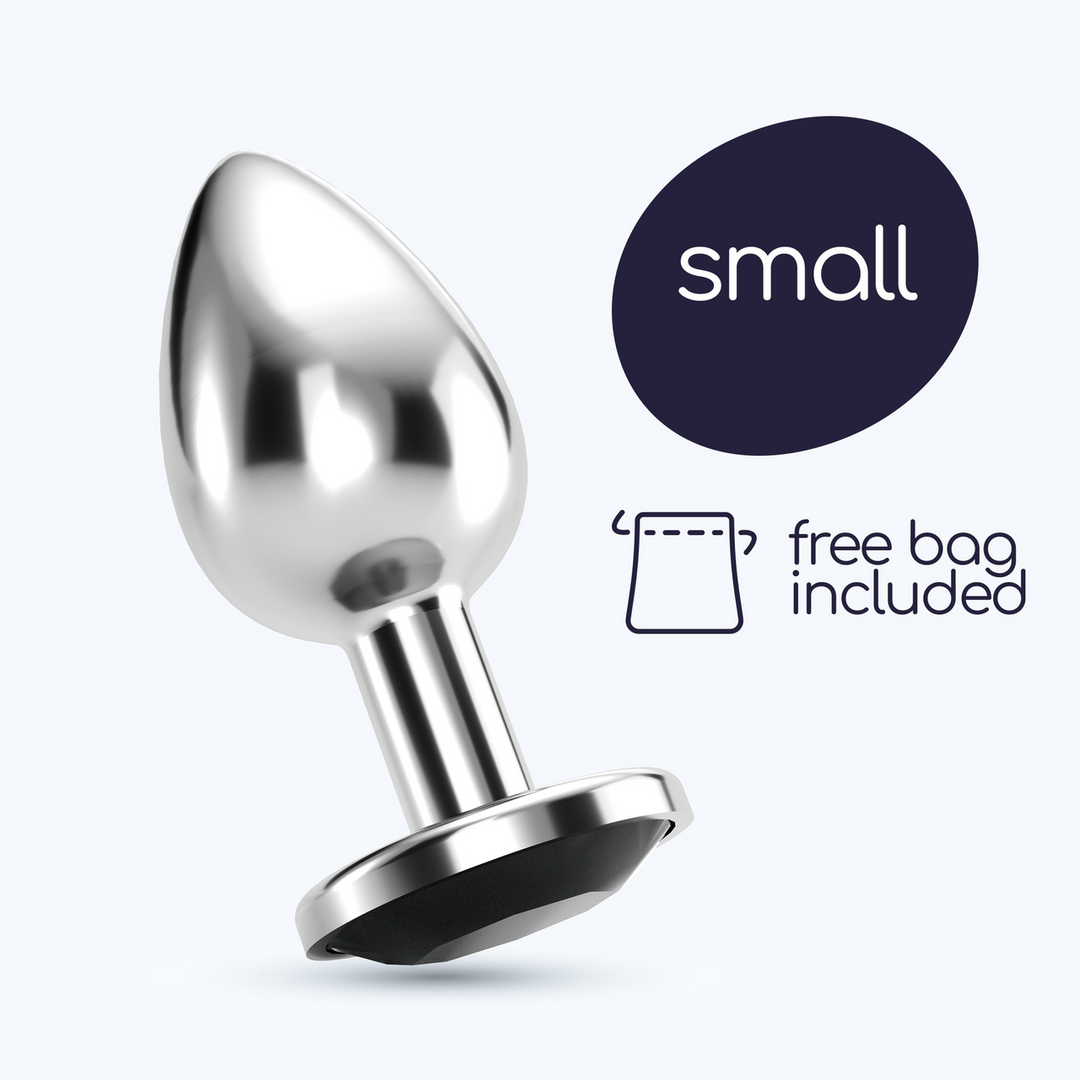 Bijou - Anale Sieraad Plug - Klein - Zwart - Afbeelding 7