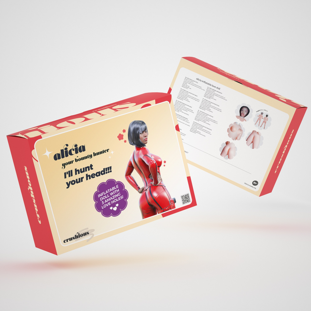 Alicia The Bounty Hunter - Opblaasbare Pop - Afbeelding 2